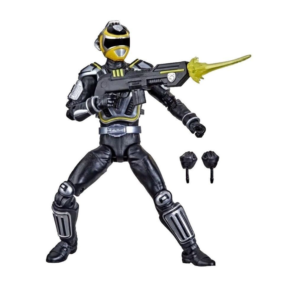 Power Rangers Lightning Collection SPD A-Squad Yellow Ranger Action Figure New - Picture 2 of 3